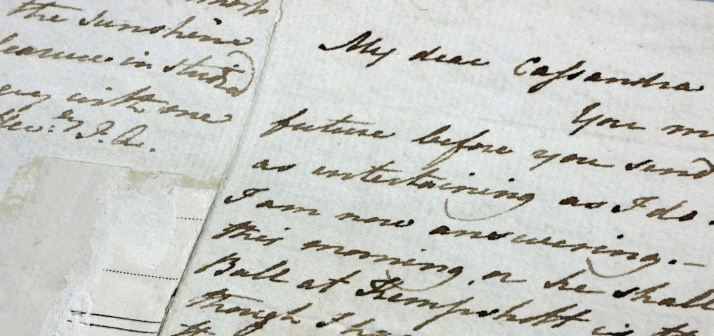 Jane Austen's Letter to Cassandra, January 8th 1799
