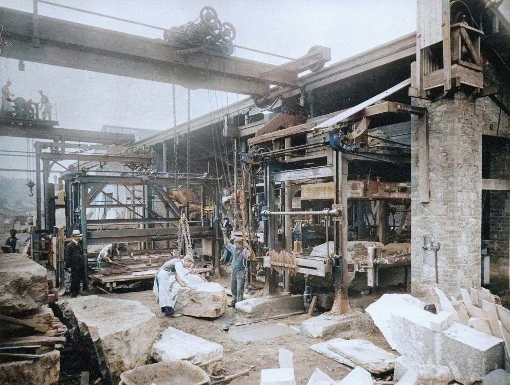 H. T. Jenkins & Son Marble Works, Torquay, c. 1900.