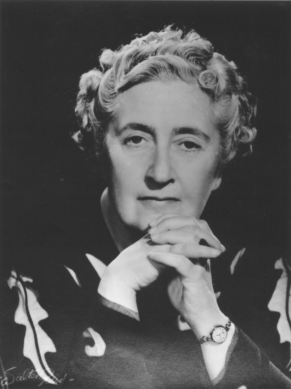 Agatha Christie portrait