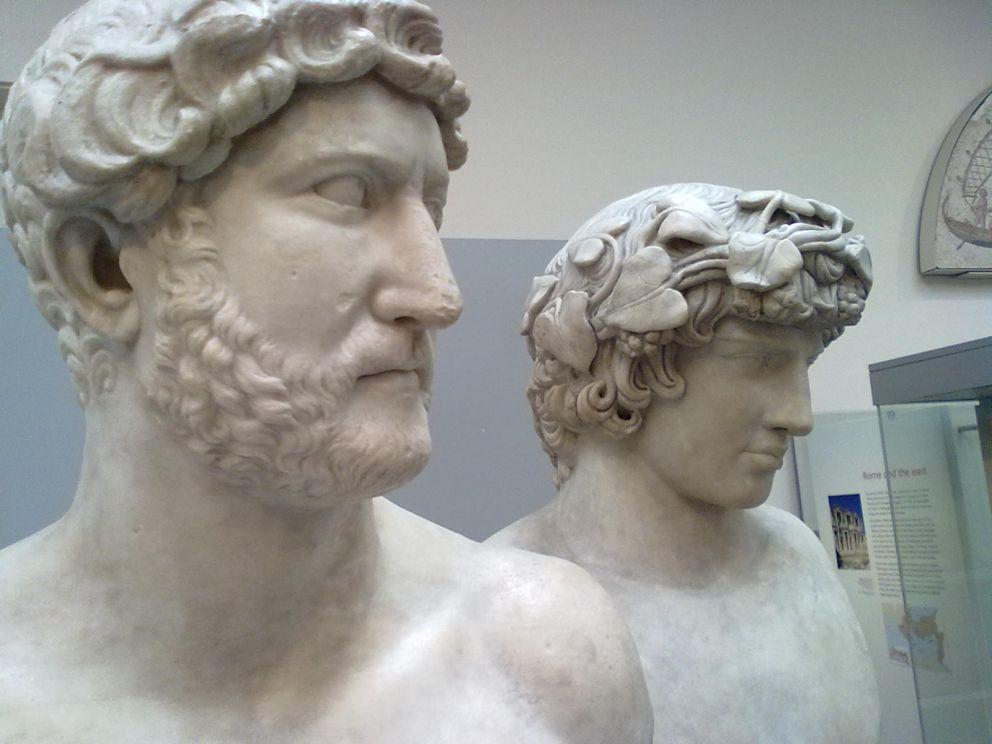 Bust of Hadrian and Antinous