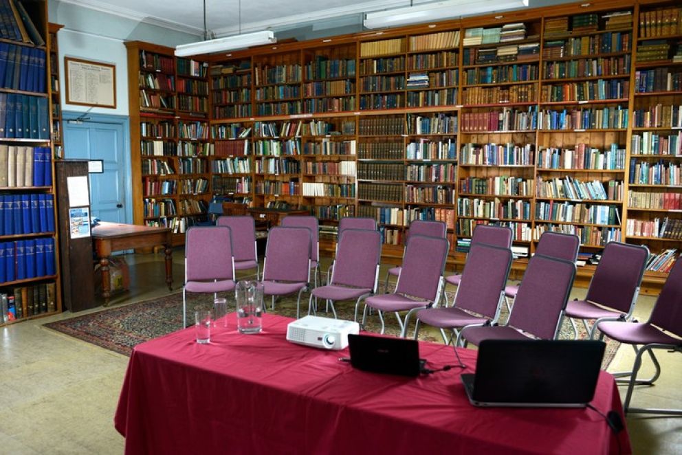 Library for hire at the museum