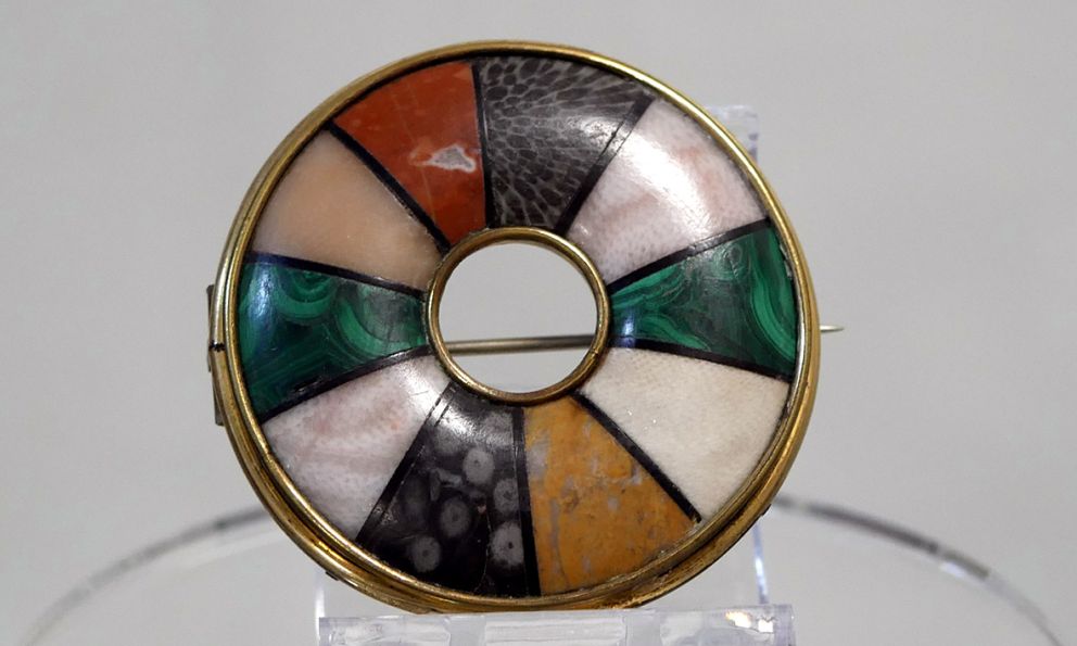 Torquay Marble Brooch